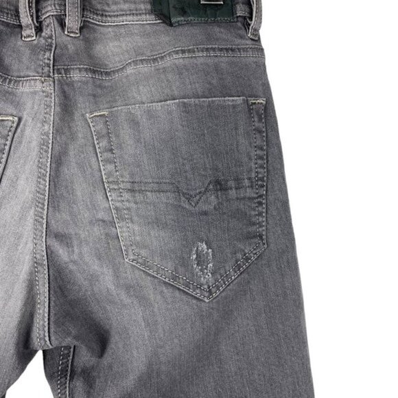 Diesel Men's Tepphar R050G Slim Carrot Stretch Denim Jeans Grey US 26 X 32 - Picture 6 of 15
